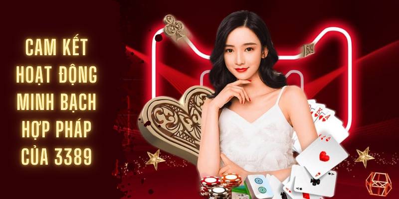 Cam kết hoạt động minh bạch, hợp pháp của 3389