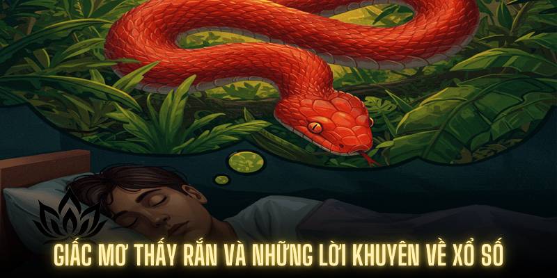 Giấc mơ thấy rắn và những lời khuyên về xổ số